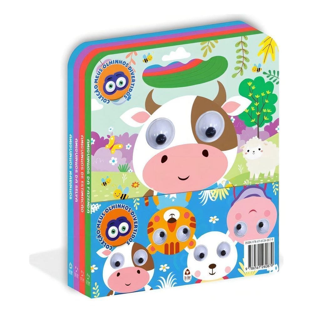 Coleção Meus Olhinhos Divertidos - Kit Com 4 Livrinhos