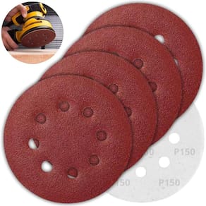 Disco De Lixa Aderente Com Furo 125Mm Grão 150 Kit 04 Un