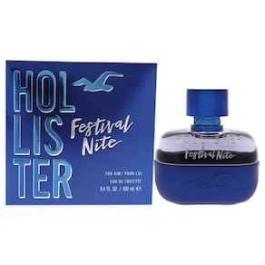 Perfume Hollister Festival Nite EDT Spray 100mL para homens