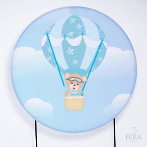 Painel Decorativo para Festa 1,30x1,30 metros Vesti Fácil com Elástico Urso - Fera Print