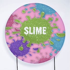 Painel Decorativo para Festa 1,30x1,30 metros Vesti Fácil com Elástico Slime - Fera Print