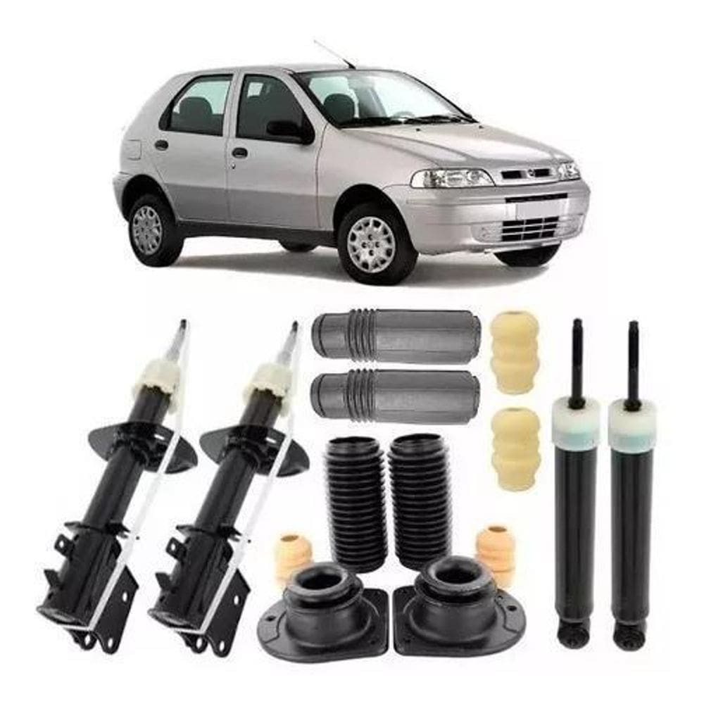 4 Amortecedor+4 Kit Suspensão Palio 2009