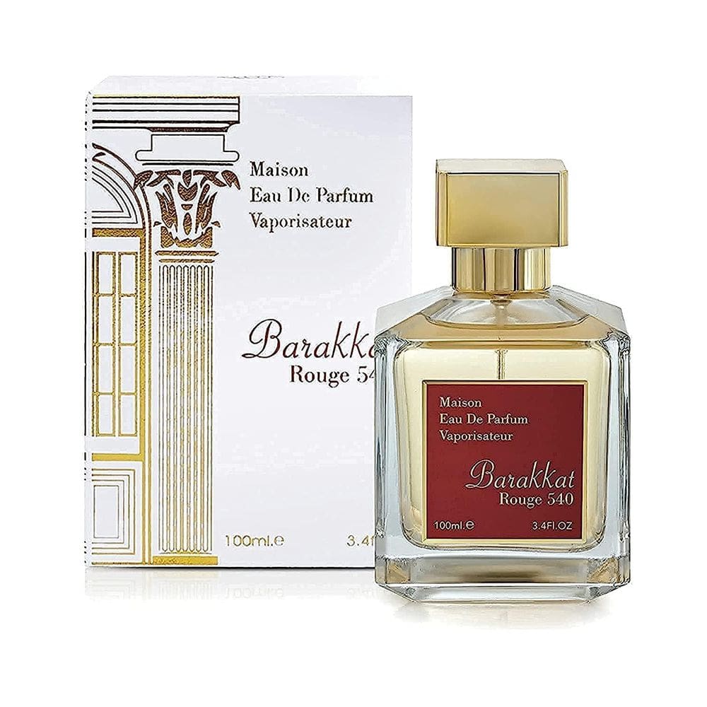 Perfume Fragrance World Barakkat Rouge 540 EDP 100ml para mulheres
