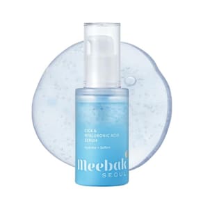 Sérum Meebak Cica e ácido hialurônico com vidro Vit C de 30 ml