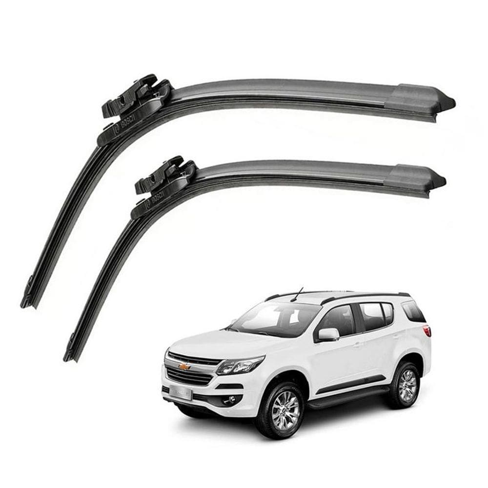 Palhetas Dianteiras Bosch Aerofit p/ Trailblazer 2013-2018