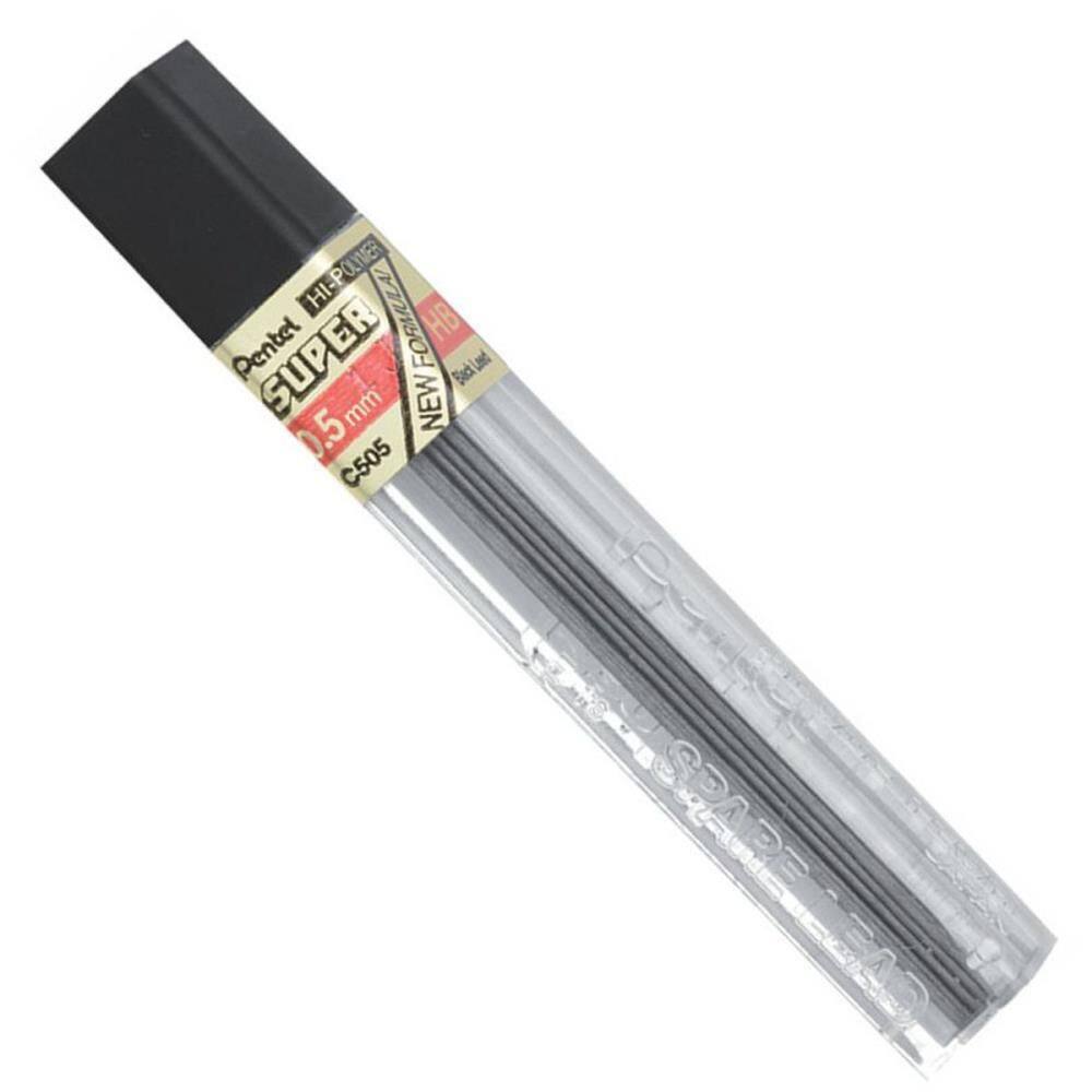 Grafite 0.5mm Hb Hi Polymer Super 12tb x 12min - Pentel