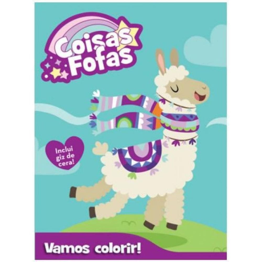 Livro Vamos Colorir - Coisas Fofas