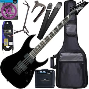 Kit Guitarra Ibanez Grg121 Dx Hh Black Flat Bkf Gx04