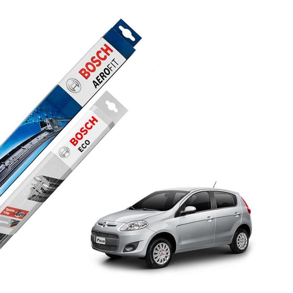 Kit Palheta Limpador dianteira e traseira Palio G5 2016 2017