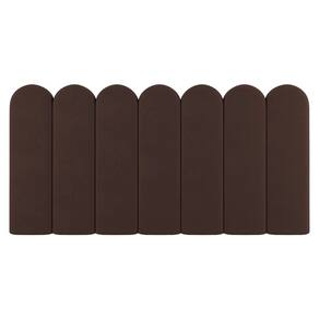 Painel Cabeceira Cama Box Casal Queen Size Lana 160cm Suede Marrom - Abmaza