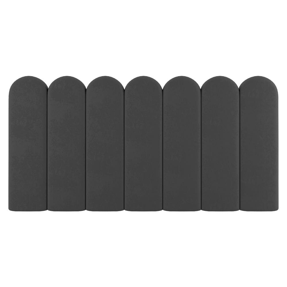 Painel Cabeceira Cama Box Solteiro Lana 100cm Linho Cinza - Abmaza