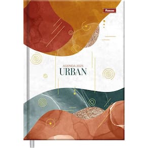 Agenda 2025 Diária Cost 176Fls Urban Curvas Foroni