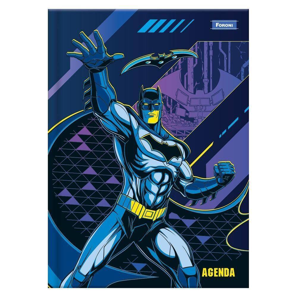 Agenda 2025 Permanente Cost 96Fls Batman Azul Foroni