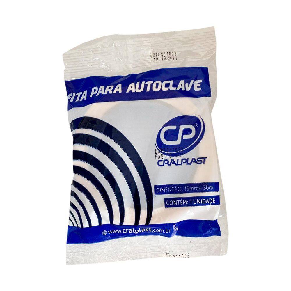 Fita Para Autoclave 19Mm X 30M  Cral