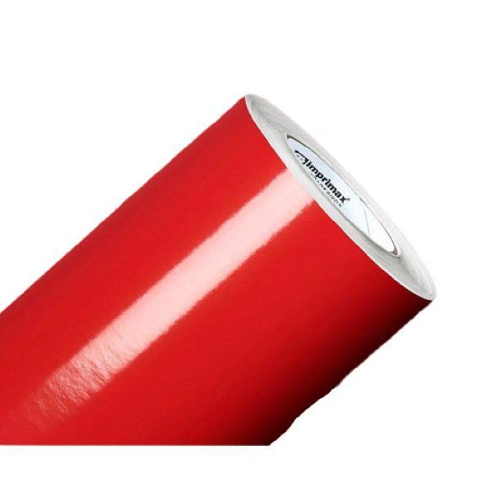 Adesivo Vinílico Laquear Porta Mesa Geladeira Vermelho 3 1M