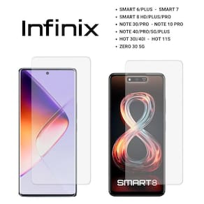 Película Hidrogel Infinix Todos Os Modelos Smart 6 7 8 Plus