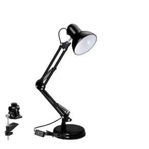 Luminária Mesa Base Escritório Sala Quarto Ambiente Pc Preto