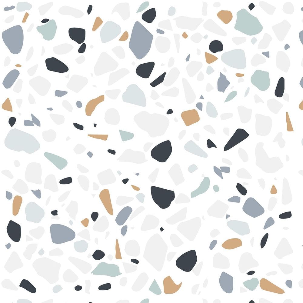 Kit 10 Rolos Papel De Parede Adesivo Granilite Colorido 3,0M