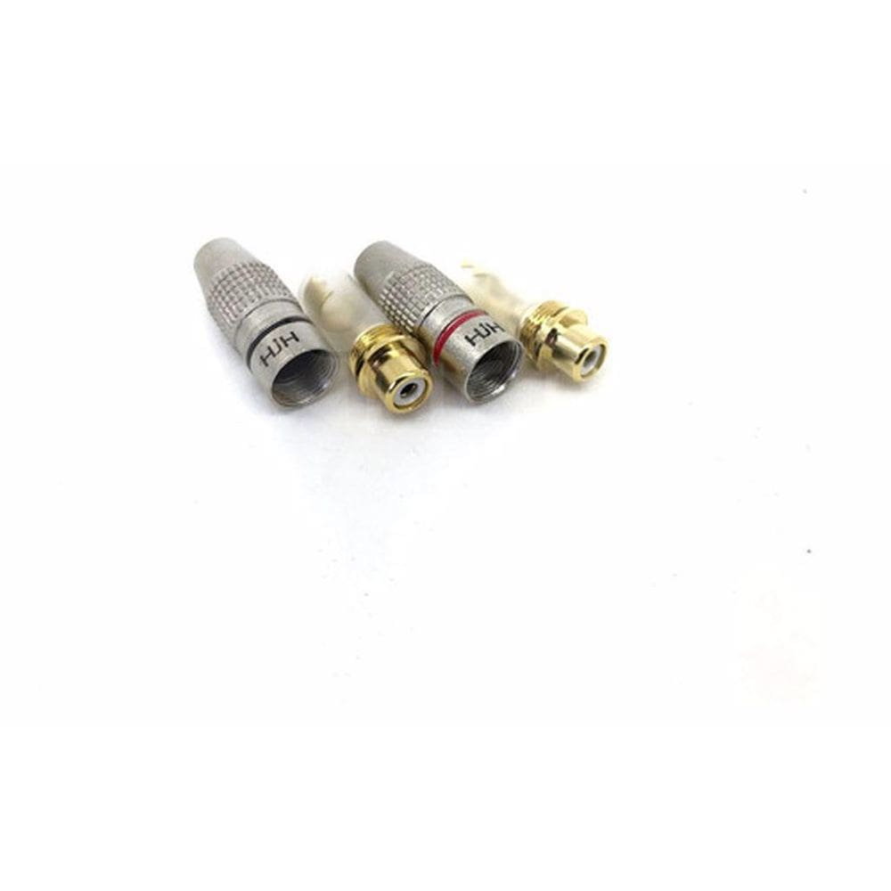 Kit 50 Rca Hr010 Femea Hjh