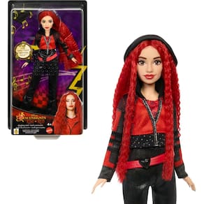 Boneca Mattel Disney Descendants The Rise of Red Singing com roupas