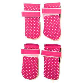 Sapato Antiderrapante Gorgurinho Para Cães E Gatos Rosa - G