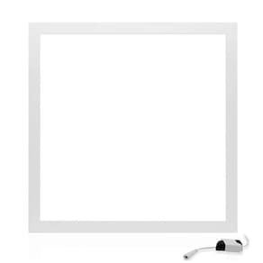 Painel Plafon Led Sobrepor 36w 40x40cm Quadrado Luz Neutro