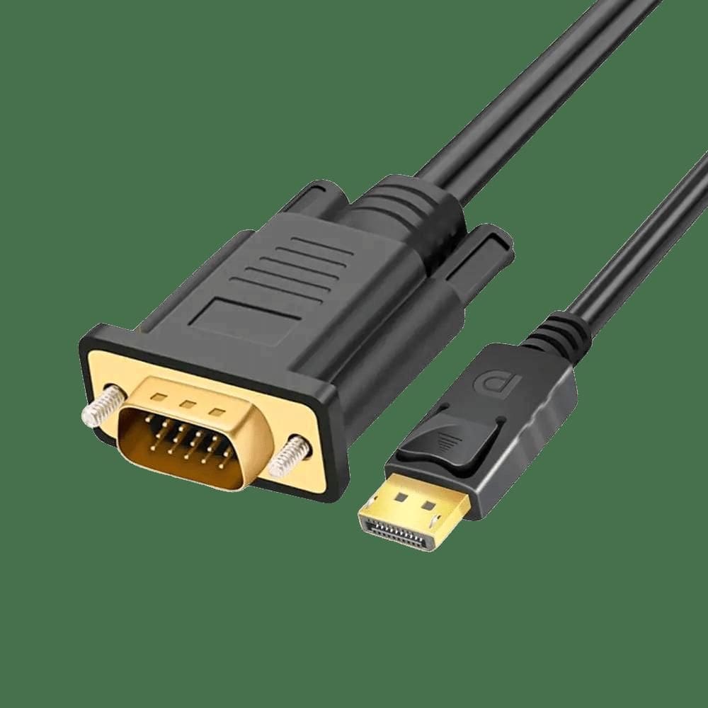 Adaptador Cabo Displayport Para Vga 1,80 Metros 1080P Fhd