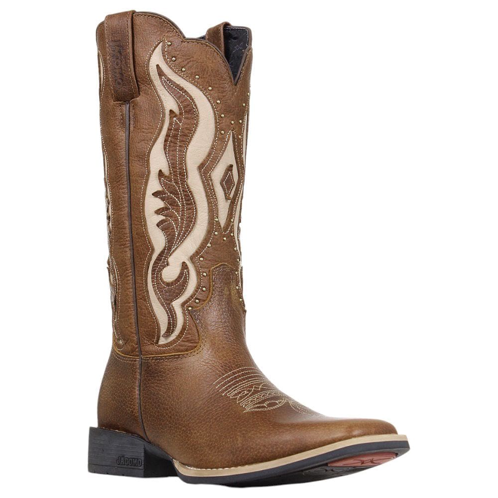 Bota Western Feminina Marrom Jácomo 38112