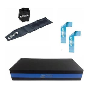 Kit Funcional Em Casa Caneleira 4 Kg + Step + 2 Mini Band M