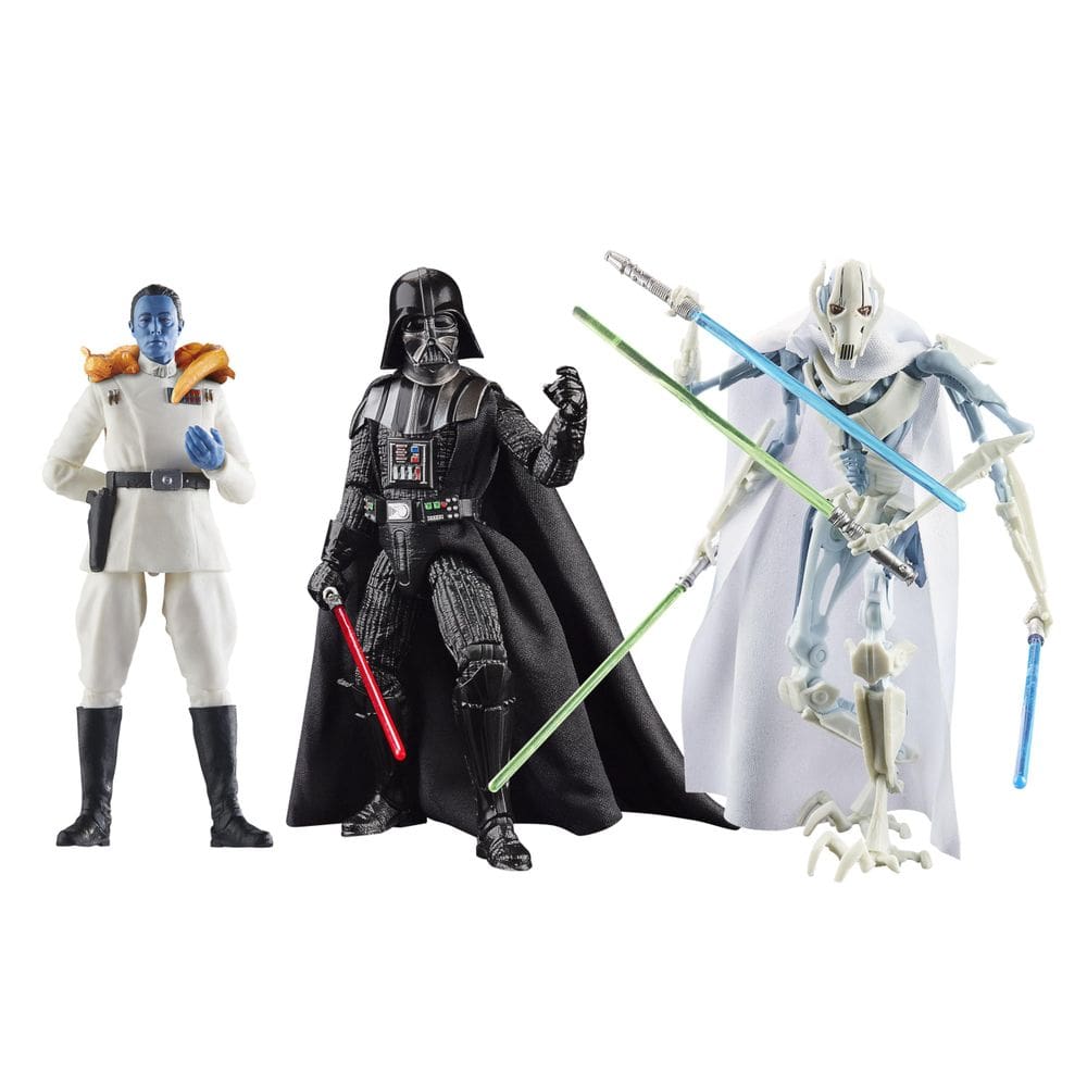Boneco de ação STAR WARS The Black Series, pacote com 15 cm, pacote com 3