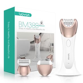 Depiladora VOYOR BM300 3 em 1 para depilação recarregável feminina