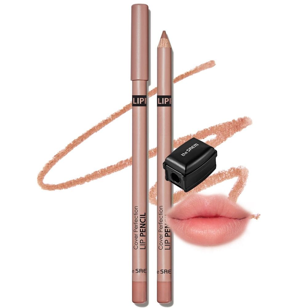 Lápis labial THESAEM Cover Perfection Slim Creamy Matte 01 Near