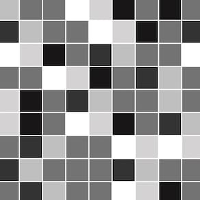 Papel De Parede Pastilhas Preto Branco Cinza Autocolante