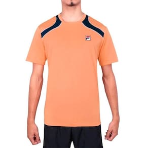 Camiseta Fila Australian Open II Salmão/Marinho