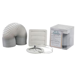 Kit Exaustor Westaflex Coifa e Secadora, 5 Peças