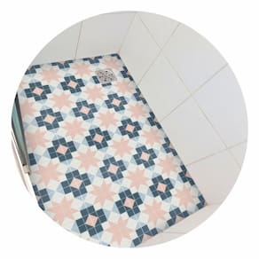 Adesivo Piso Box Antiderrapante Lavável Pastilha 1,20 X 0,80