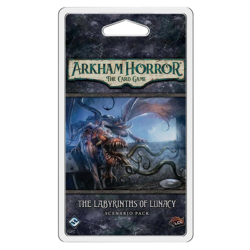 Pacote de cenários Arkham Horror O jogo de cartas Labyrinths of Lunacy