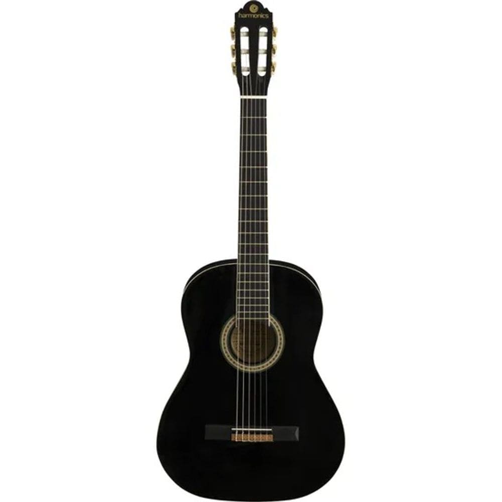 Violão Acústico Nylon Preto GNA-111 Harmonics