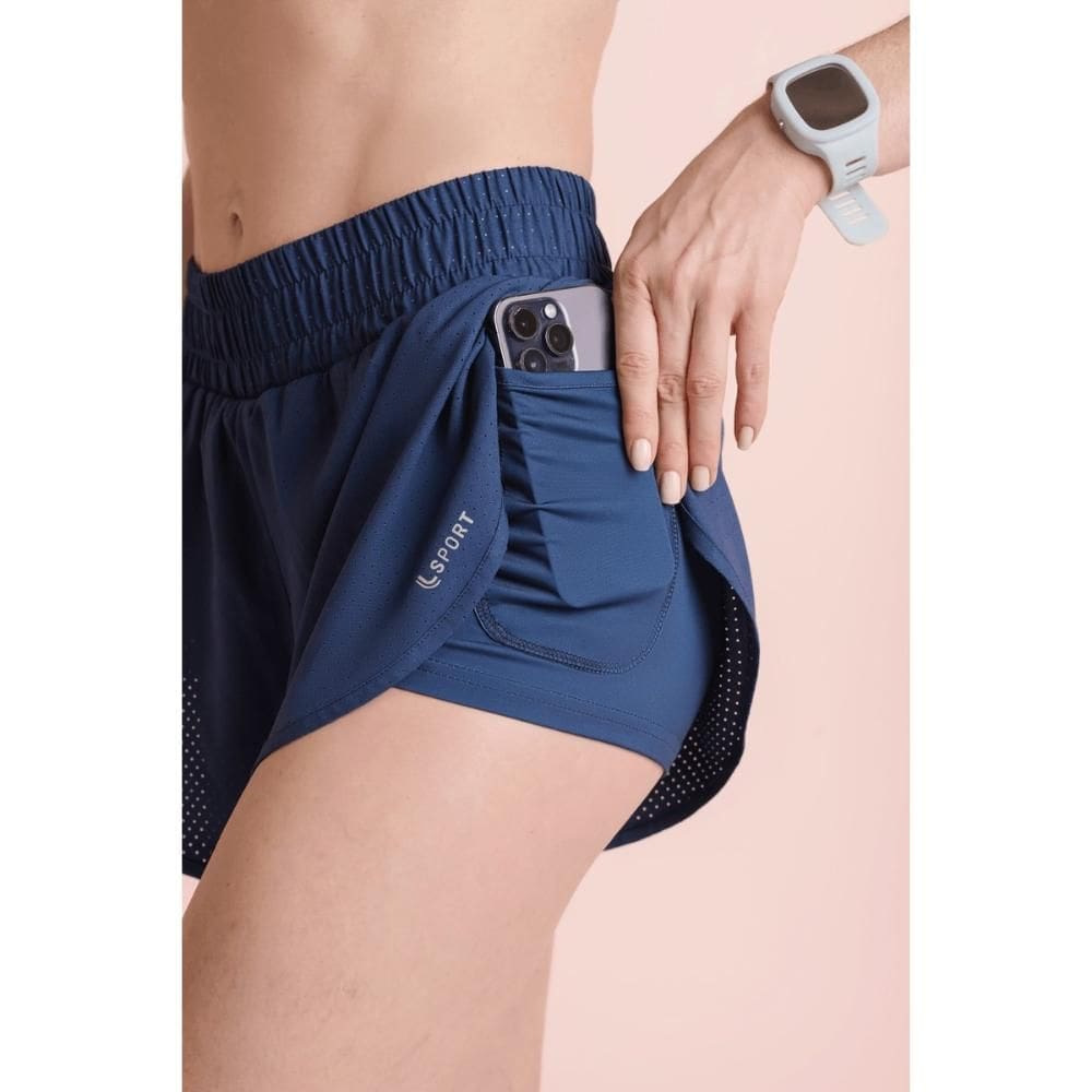 Short Feminino Duplo Lupo Running