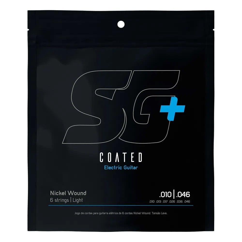 Encordoamento para Guitarra 0,10 Revestido SG