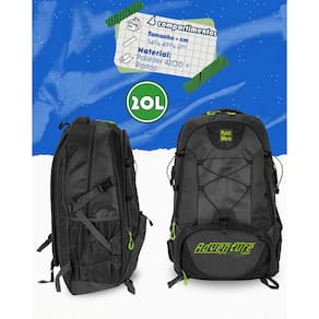 Mochila Adventure 7107PT Packn`go - Sua Companheira Ideal Para Explorações!