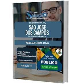 Apostila Câmara Sao Jose Dos Campos Sp Auxiliar Legislativo