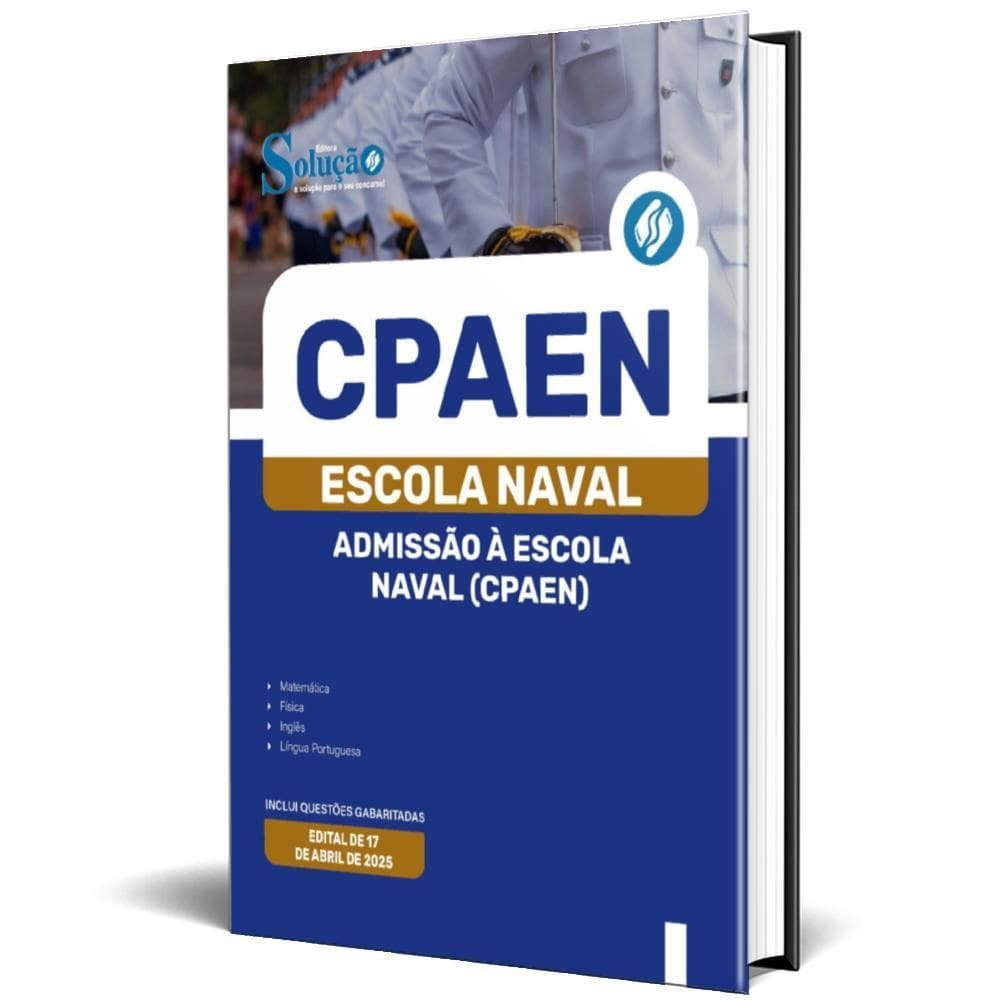 Apostila Escola Naval 2025 - Oficial Da Marinha