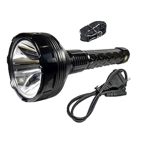 Lanterna Recarregável Dp-9008B Com Super Led Grande 6 Watts