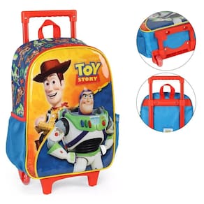 Mochila De Rodinhas Escolar Infantil Disney Toy Story