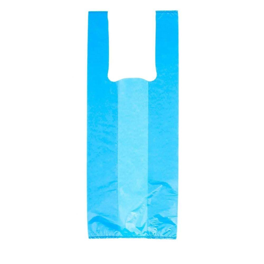 Sacola Plástica Pequena Azul 25X35Cm - Rioplastic C/1000