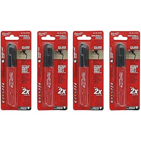 Jobsite Marker Milwaukee 48-22-3103 Inkzall Medium Black x4