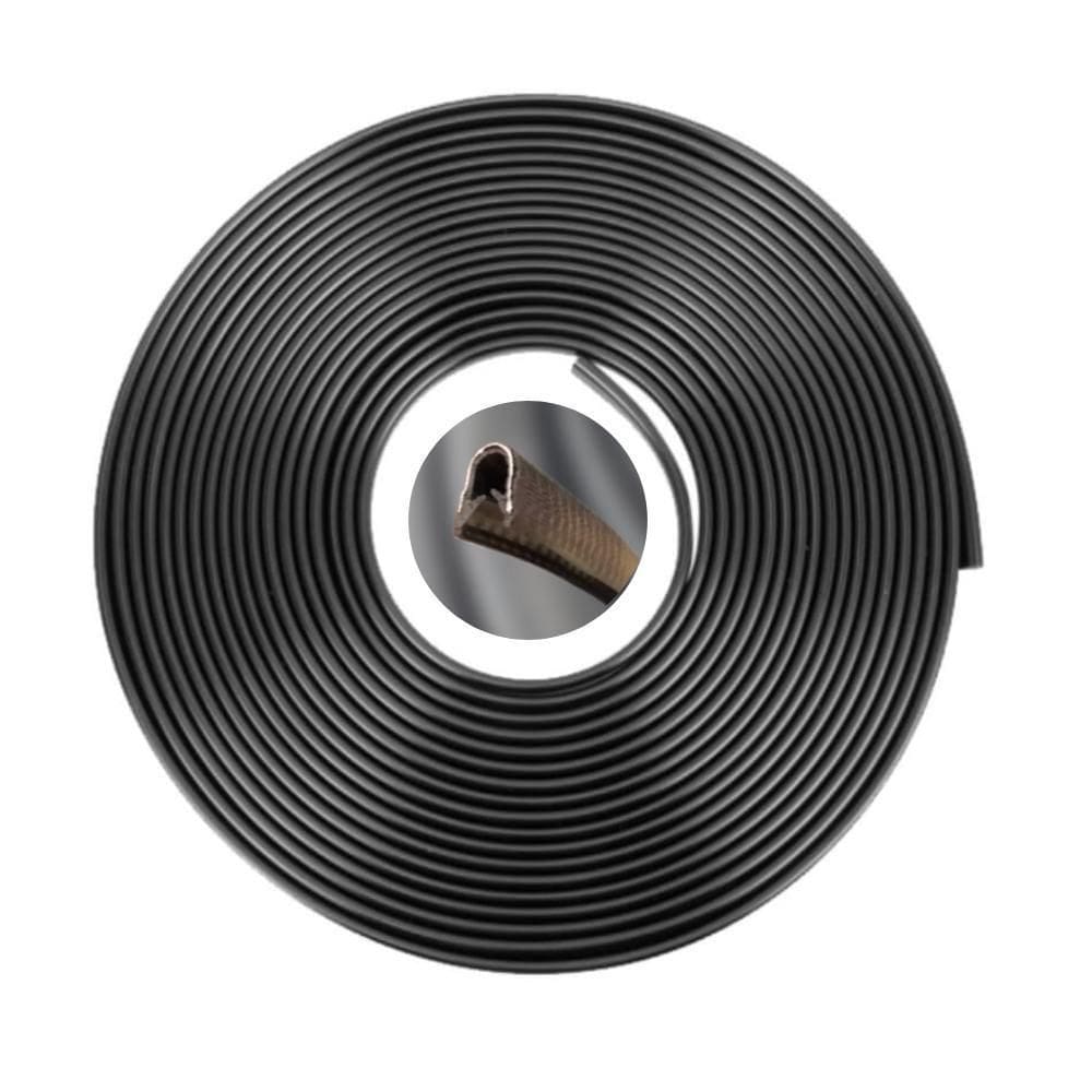 Borracha Protetora Borda Porta Carro Grand Siena 7x14 - 10 M [f103]