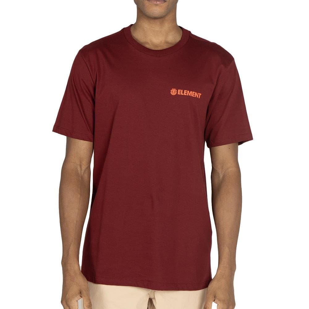 Camiseta Element Blazin Chest WT25 Masculina Vinho