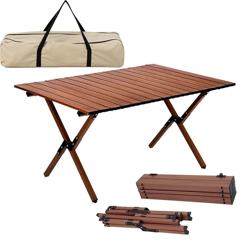 Mesa Dobravel Compacta Piquenique Portatil Jardim Acampamento Praia Camping Varanda Descanso